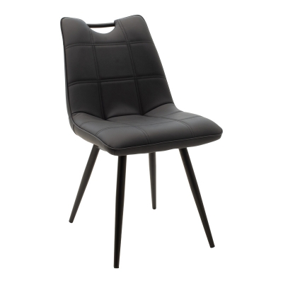 Τραπεζαρία Gustas-Nely pakoworld σετ 5τεμ λευκό μαρμάρου sintered stone-μαύρο μέταλλο 120x60x75εκ Τραπεζαρία Gustas-Nely pakoworld σετ 5τεμ λευκό μαρμάρου sintered stone-μαύρο μέταλλο 120x60x75εκ