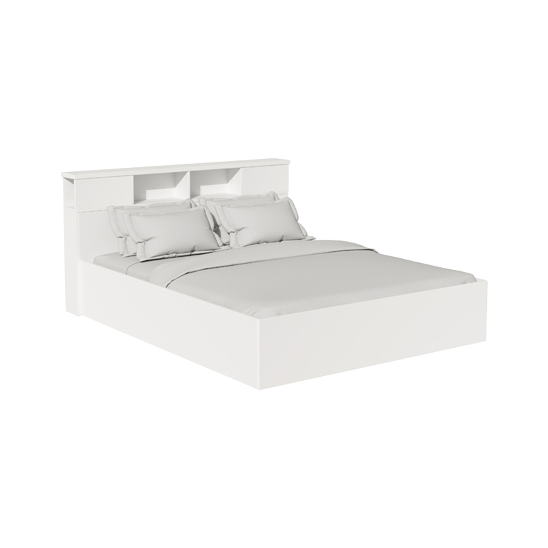 Σετ Κρεβατοκάμαρας Olympus White με Κρεβάτι 140x200εκ Σετ 3τεμ Σετ Κρεβατοκάμαρας Olympus White με Κρεβάτι 140x200εκ Σετ 3τεμ