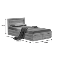 Σετ Κρεβατοκάμαρας Olympus Sonoma με Κρεβάτι 120x200εκ Σετ 4τεμ Σετ Κρεβατοκάμαρας Olympus Sonoma με Κρεβάτι 120x200εκ Σετ 4τεμ