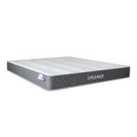 Κρεβάτι με στρώμα και αποθηκευτικό χώρο Norse-Dreamer pakoworld pu γκρι 160x200εκ