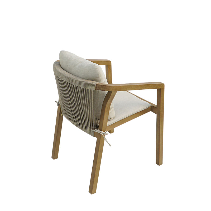 Τραπεζαρία Malibu pakoworld Σετ 9τεμ μασίφ ξύλο ακακίας 180x90x75εκ