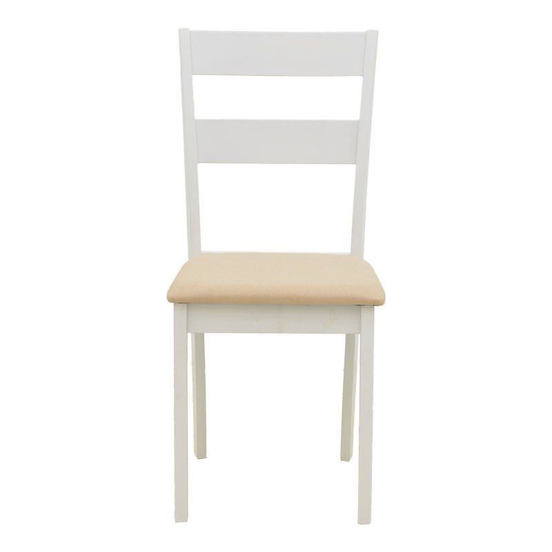 Τραπεζαρία Dallan Mabor pakoworld 5τεμ λευκό rubberwood 120-150x80x73,8εκ Τραπεζαρία Dallan Mabor pakoworld 5τεμ λευκό rubberwood 120-150x80x73,8εκ