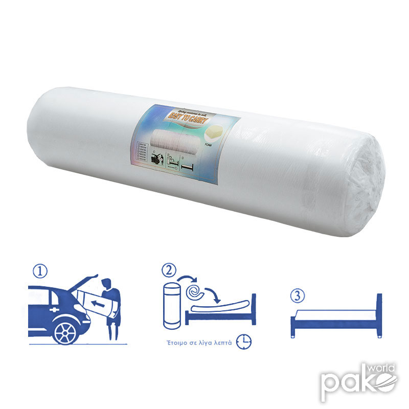 Κρεβάτι με στρώμα και συρτάρι Olympus-Nemesis pakoworld sonoma 100x200εκ Κρεβάτι με στρώμα και συρτάρι Olympus-Nemesis pakoworld sonoma 100x200εκ