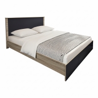 Κρεβάτι με στρώμα Athos Sleepy pakoworld sonoma ανθρακί 160x200εκ Κρεβάτι με στρώμα Athos Sleepy pakoworld sonoma ανθρακί 160x200εκ