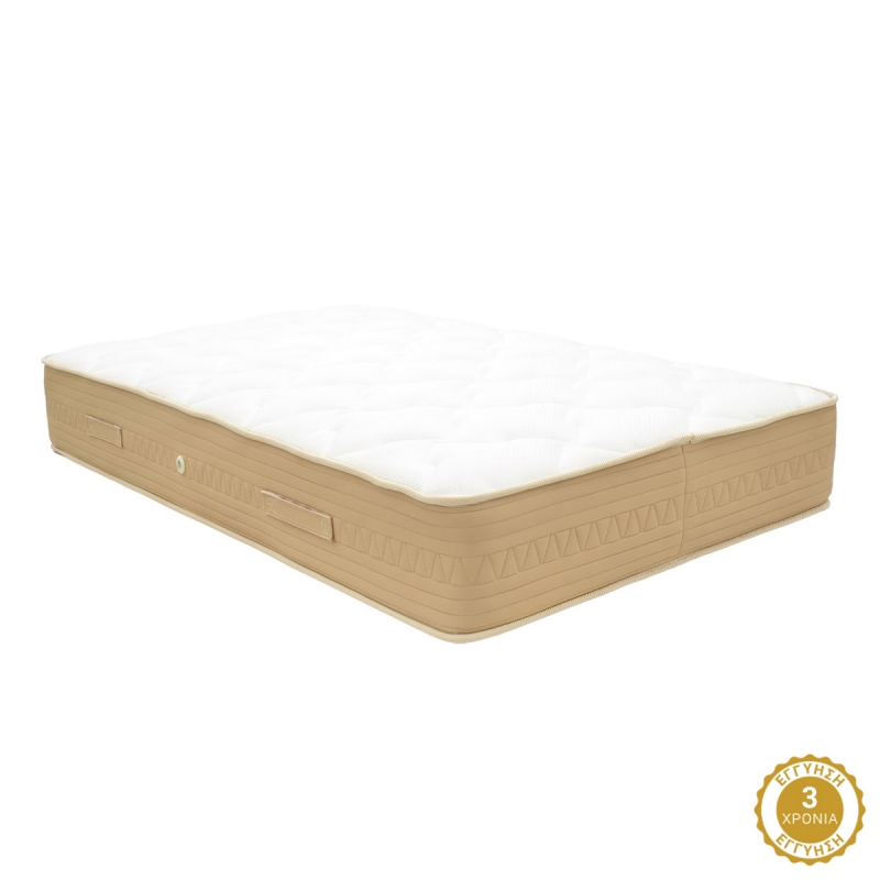 Κρεβάτι με στρώμα Athos Sleepy pakoworld wenge 160x200εκ Κρεβάτι με στρώμα Athos Sleepy pakoworld wenge 160x200εκ