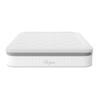 Κρεβάτι με στρώμα Athos Utopia pakoworld sonoma και λευκό 160x200εκ Κρεβάτι με στρώμα Athos Utopia pakoworld sonoma και λευκό 160x200εκ
