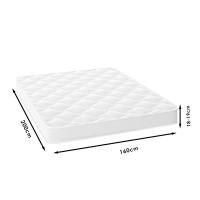 Στρώμα Fix Pad Chic Strom μονής όψης 18-19cm 160x200εκ Στρώμα Fix Pad Chic Strom μονής όψης 18-19cm 160x200εκ
