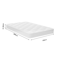 Στρώμα Fix Pad Chic Strom μονής όψης 18-19cm 120x200εκ Στρώμα Fix Pad Chic Strom μονής όψης 18-19cm 120x200εκ