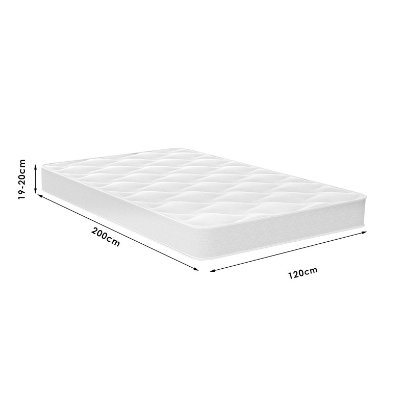 Στρώμα Fix Pad Chic Strom μονής όψης 18-19cm 120x200εκ Στρώμα Fix Pad Chic Strom μονής όψης 18-19cm 120x200εκ