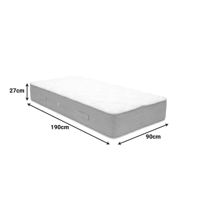 Στρώμα Sleepy pakoworld bonnel spring διπλής όψης 27cm 90x190εκ