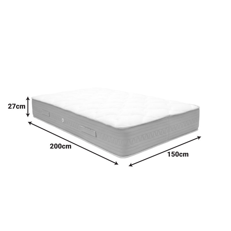 Στρώμα Sleepy pakoworld bonnel spring διπλής όψης 27cm 150x200εκ