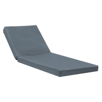 Μαξιλάρι ξαπλώστρας Sadie pakoworld ύφασμα σε γκρι απόχρωση 65x185x15εκ Μαξιλάρι ξαπλώστρας Sadie pakoworld ύφασμα σε γκρι απόχρωση 65x185x15εκ