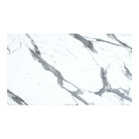 Επιφάνεια τραπεζιού Melody pakoworld HPL λευκό μαρμάρου 69x120εκ πάχους 12mm