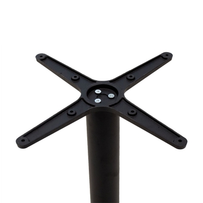 Βάση τραπεζιού bar Ntona pakoworld μεταλλική μαύρη 62x62x108εκ Βάση τραπεζιού bar Ntona pakoworld μεταλλική μαύρη 62x62x108εκ