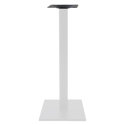 Βάση τραπεζιού bar Staid pakoworld μεταλλική λευκή-μαύρη 40x40x94εκ Βάση τραπεζιού bar Staid pakoworld μεταλλική λευκή-μαύρη 40x40x94εκ