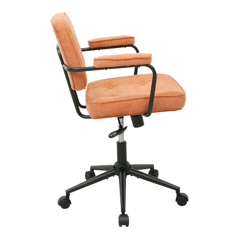Καρέκλα γραφείου Leberta pakoworld terracotta ύφασμα 64x63,5x86-96εκ Καρέκλα γραφείου Leberta pakoworld terracotta ύφασμα 64x63,5x86-96εκ