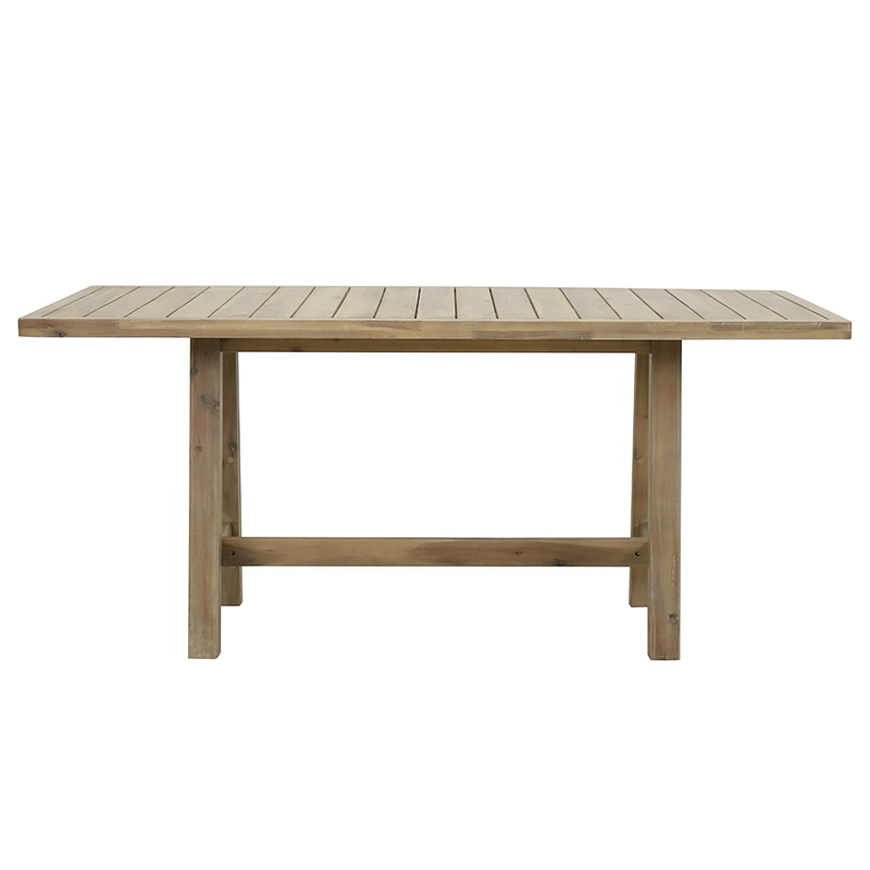 Τραπέζι Malibu pakoworld μασίφ ξύλο ακακίας 170x90x75.5εκ Τραπέζι Malibu pakoworld μασίφ ξύλο ακακίας 170x90x75.5εκ