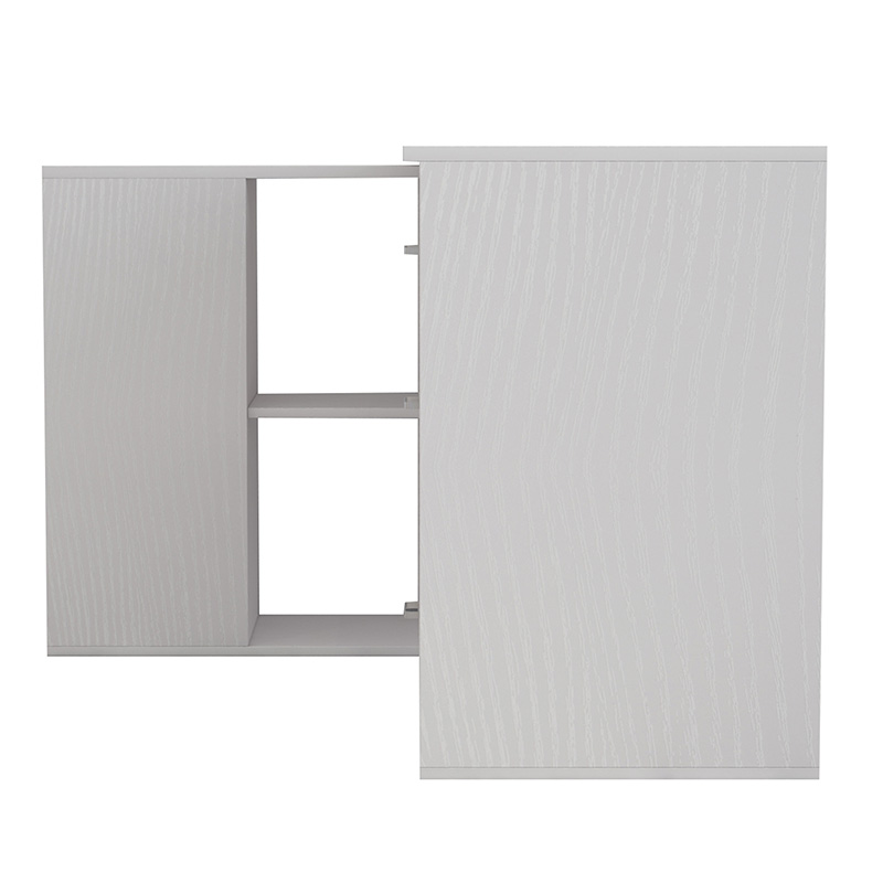 Γραφείο γωνιακό αποσπώμενο Polina pakoworld λευκό 120x100x75εκ Γραφείο γωνιακό αποσπώμενο Polina pakoworld λευκό 120x100x75εκ