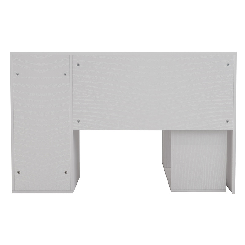 Γραφείο γωνιακό αποσπώμενο Polina pakoworld λευκό 120x100x75εκ Γραφείο γωνιακό αποσπώμενο Polina pakoworld λευκό 120x100x75εκ