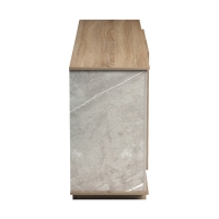 Μπουφές Zafore pakoworld sonoma - γκρι μπεζ όψη μαρμάρου 180x45x80εκ Μπουφές Zafore pakoworld sonoma - γκρι μπεζ όψη μαρμάρου 180x45x80εκ