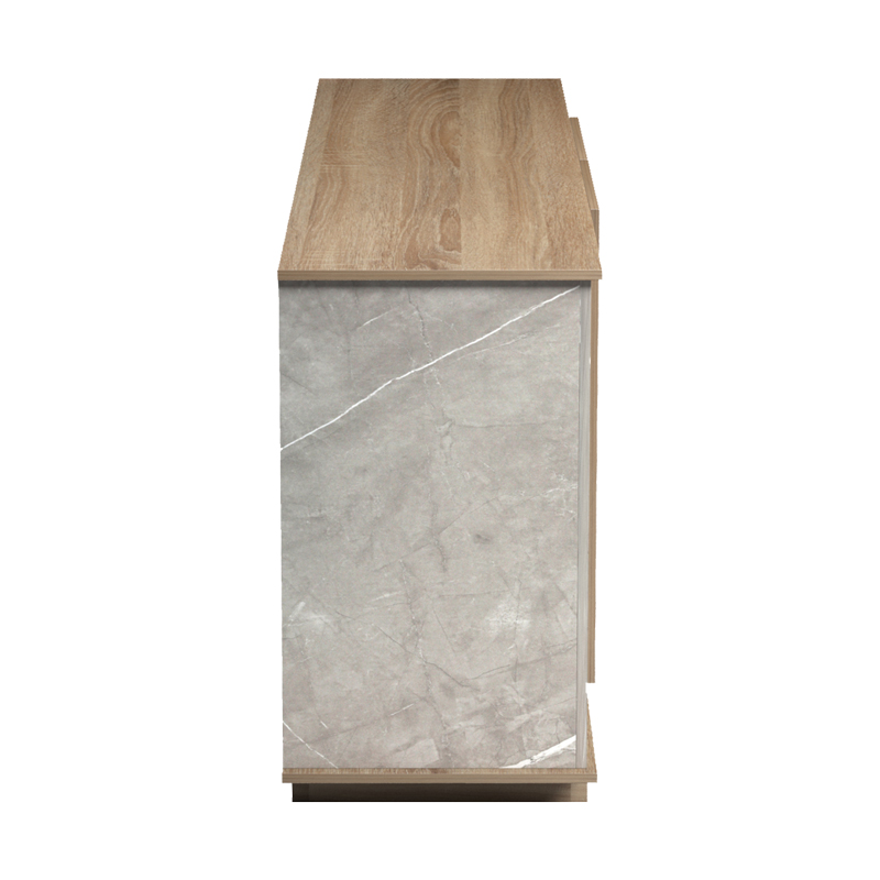 Μπουφές Zafore pakoworld sonoma - γκρι μπεζ όψη μαρμάρου 180x45x80εκ Μπουφές Zafore pakoworld sonoma - γκρι μπεζ όψη μαρμάρου 180x45x80εκ