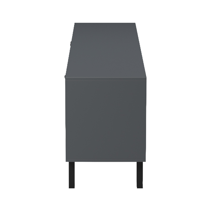 Έπιπλο τηλεόρασης Tuscany pakoworld sonoma-ανθρακί 180x41x51εκ
