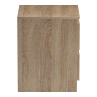 Κομοδίνο Verena pakoworld sonoma-λευκό 40x40x50εκ Κομοδίνο Verena pakoworld sonoma-λευκό 40x40x50εκ