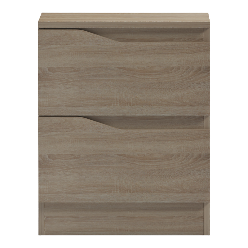 Κομοδίνο Verena pakoworld sonoma 40x40x50εκ Κομοδίνο Verena pakoworld sonoma 40x40x50εκ