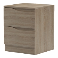Κομοδίνο Verena pakoworld sonoma 40x40x50εκ Κομοδίνο Verena pakoworld sonoma 40x40x50εκ