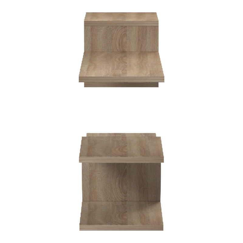 Ραφιέρα τοίχου Galler pakoworld sonoma 79x19.5x18εκ