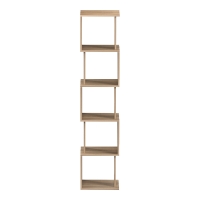 Βιβλιοθήκη Cubik pakoworld sonoma 35x30x161εκ