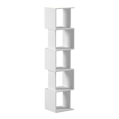 Βιβλιοθήκη Cubik pakoworld λευκό 35x30x161εκ