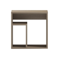 Κομοδίνο Doublo pakoworld sonoma 40x35x40εκ Κομοδίνο Doublo pakoworld sonoma 40x35x40εκ