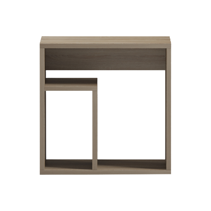 Κομοδίνο Doublo pakoworld sonoma 40x35x40εκ Κομοδίνο Doublo pakoworld sonoma 40x35x40εκ