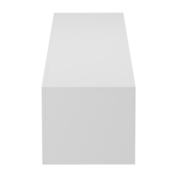 Έπιπλο τηλεόρασης επιτοίχιο με Led Rival pakoworld λευκό 180x35x30εκ