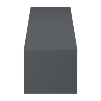 Έπιπλο τηλεόρασης επιτοίχιο με Led Rival pakoworld ανθρακι 180x35x30εκ