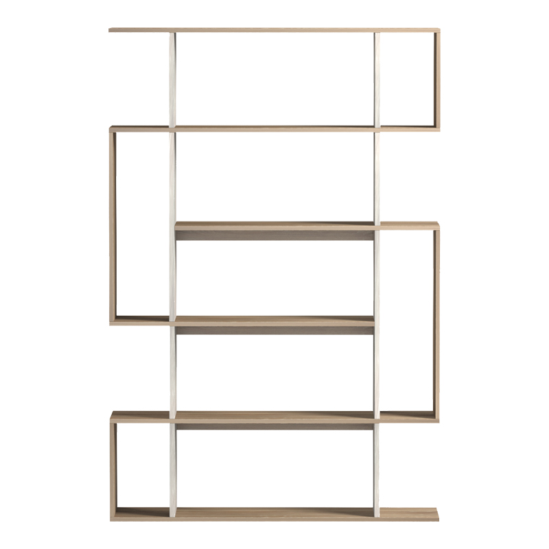 Βιβλιοθήκη Mito pakoworld sonoma - μπεζ μαρμάρου 108.5x25x161εκ Βιβλιοθήκη Mito pakoworld sonoma - μπεζ μαρμάρου 108.5x25x161εκ