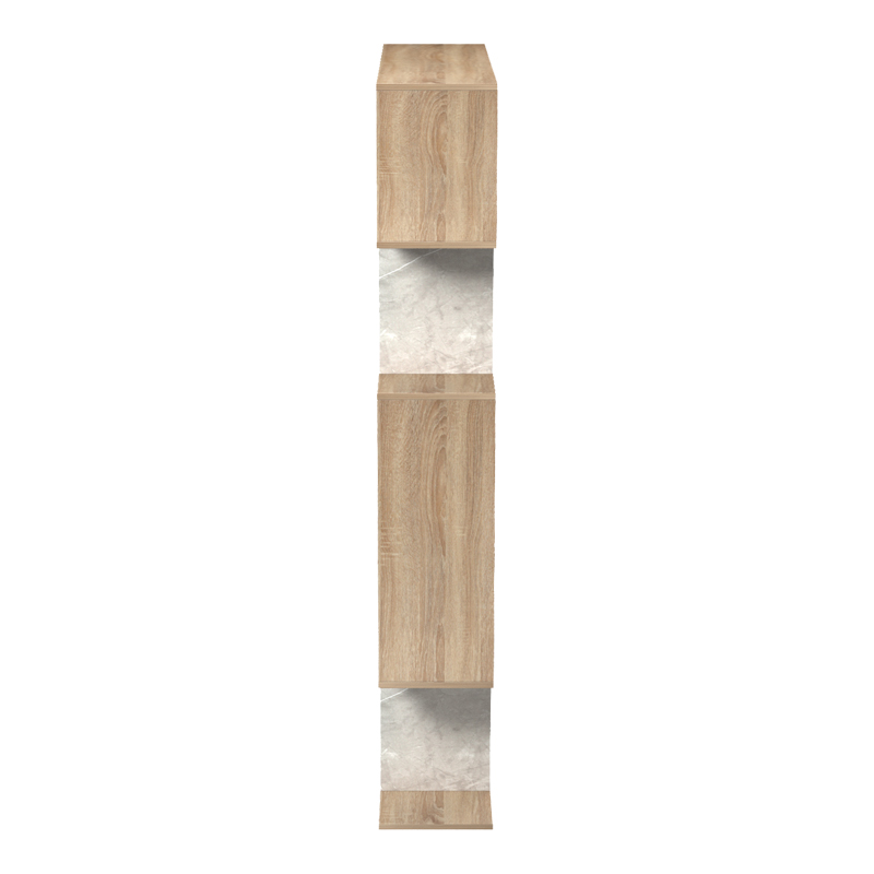 Βιβλιοθήκη Mito pakoworld sonoma - μπεζ μαρμάρου 108.5x25x161εκ Βιβλιοθήκη Mito pakoworld sonoma - μπεζ μαρμάρου 108.5x25x161εκ