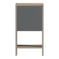 Κομοδίνο Reppo pakoworld sonoma-ανθρακί 30x30x55εκ Κομοδίνο Reppo pakoworld sonoma-ανθρακί 30x30x55εκ