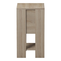 Κομοδίνο Reppo pakoworld sonoma-ανθρακί 30x30x55εκ Κομοδίνο Reppo pakoworld sonoma-ανθρακί 30x30x55εκ