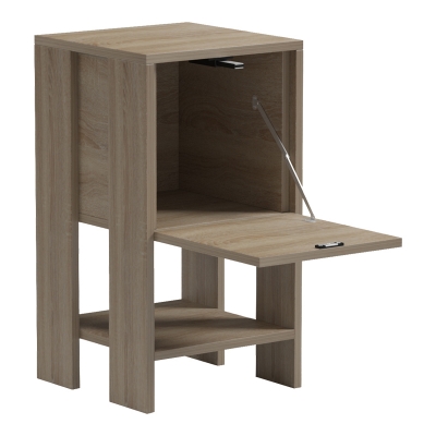 Κομοδίνο Reppo pakoworld sonoma 30x30x55εκ Κομοδίνο Reppo pakoworld sonoma 30x30x55εκ