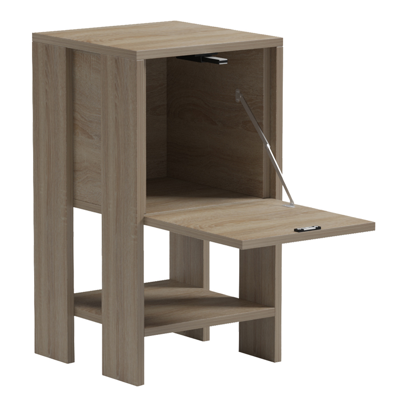 Κομοδίνο Reppo pakoworld sonoma 30x30x55εκ Κομοδίνο Reppo pakoworld sonoma 30x30x55εκ