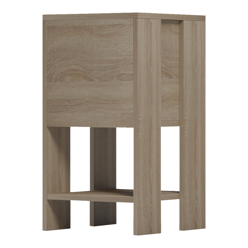 Κομοδίνο Reppo pakoworld sonoma 30x30x55εκ Κομοδίνο Reppo pakoworld sonoma 30x30x55εκ