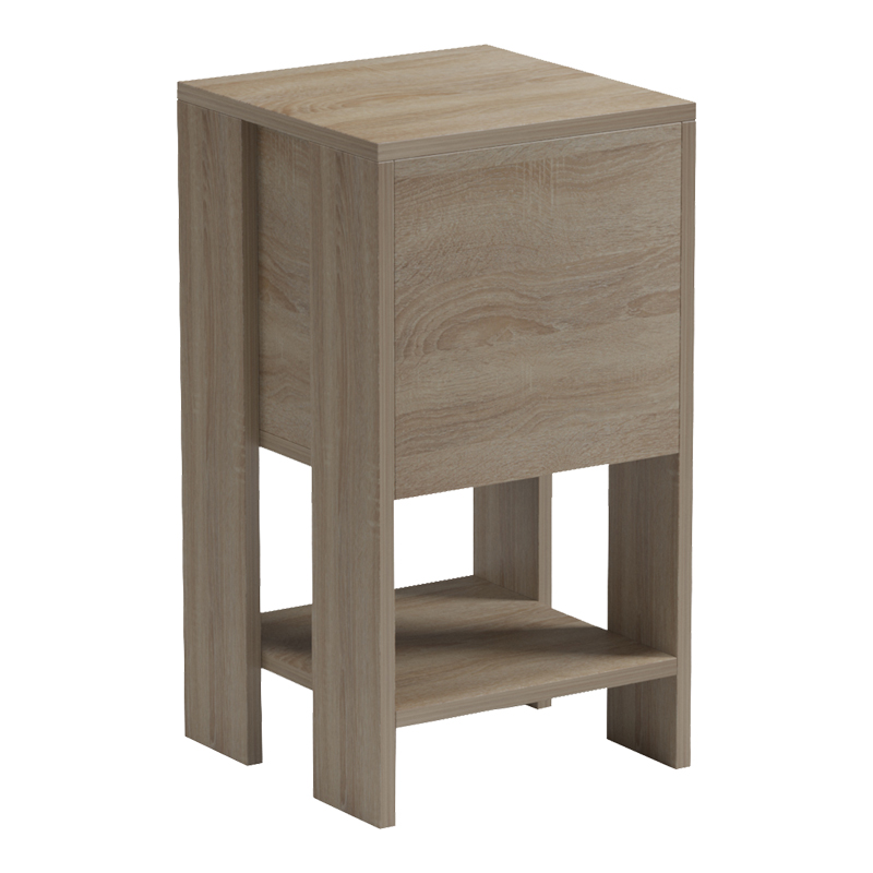 Κομοδίνο Reppo pakoworld sonoma 30x30x55εκ Κομοδίνο Reppo pakoworld sonoma 30x30x55εκ