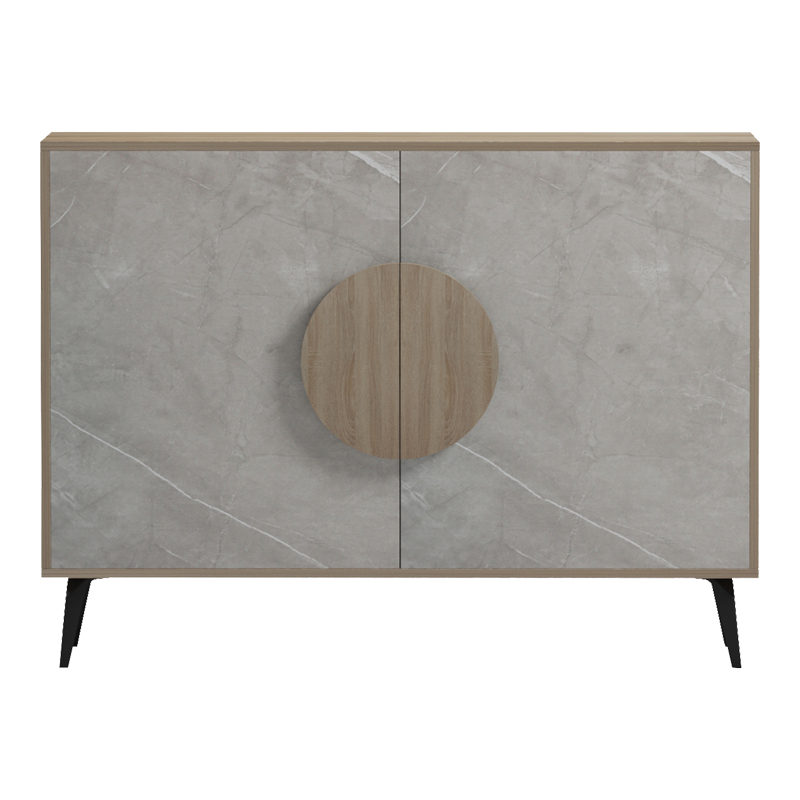 Μπουφές Gora pakoworld sonoma-μπεζ οψη μαρμαρου 110x35.5x82εκ Μπουφές Gora pakoworld sonoma-μπεζ οψη μαρμαρου 110x35.5x82εκ