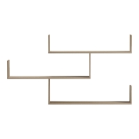 Ραφιέρα τοίχου Tiber pakoworld sonoma 120x22x67εκ