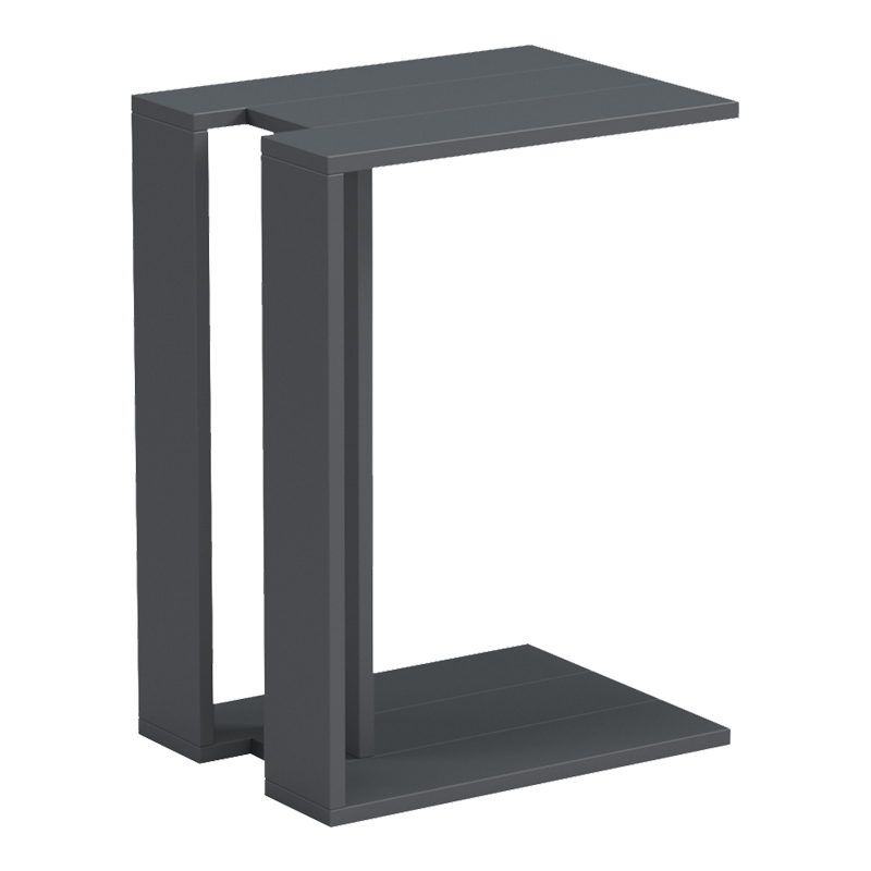 Βοηθητικό τραπέζι Muju pakoworld ανθρακί 30x40x55εκ Βοηθητικό τραπέζι Muju pakoworld ανθρακί 30x40x55εκ
