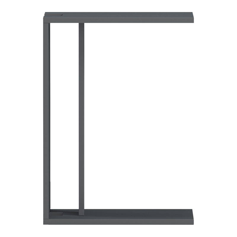 Βοηθητικό τραπέζι Muju pakoworld ανθρακί 30x40x55εκ Βοηθητικό τραπέζι Muju pakoworld ανθρακί 30x40x55εκ