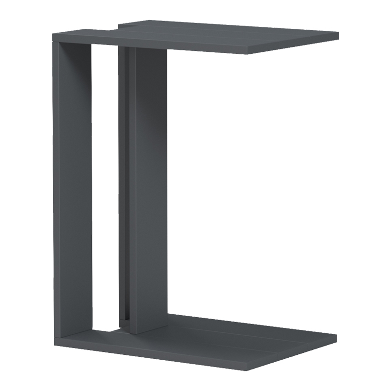 Βοηθητικό τραπέζι Muju pakoworld ανθρακί 30x40x55εκ Βοηθητικό τραπέζι Muju pakoworld ανθρακί 30x40x55εκ