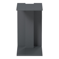 Βοηθητικό τραπέζι Muju pakoworld ανθρακί 30x40x55εκ Βοηθητικό τραπέζι Muju pakoworld ανθρακί 30x40x55εκ